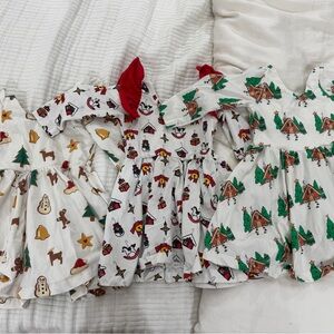 Holiday baby girl dresses - Monica + Andy